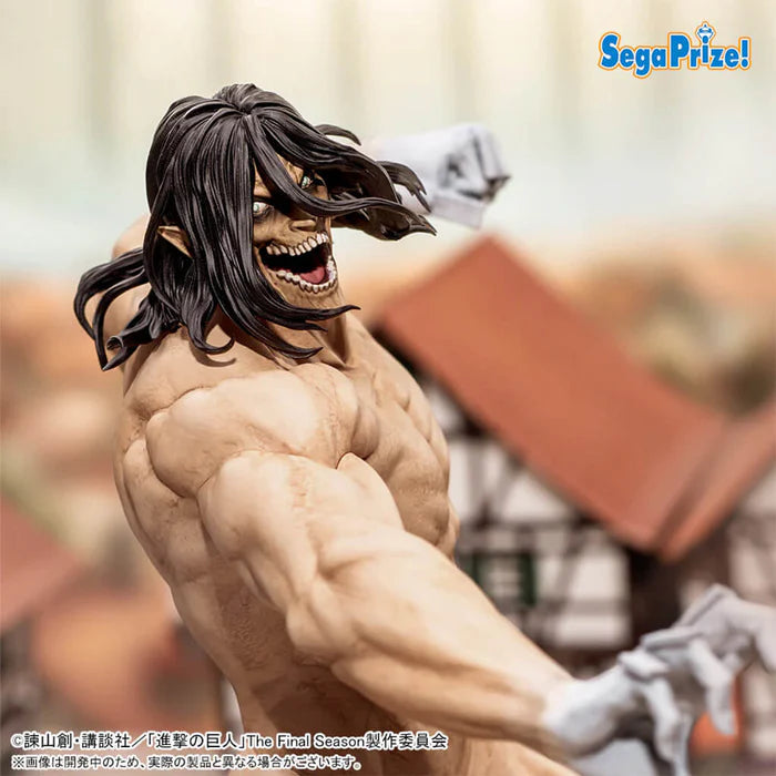 ATTACK ON TITAN – Figurine Eren Yeager Titan Ver. Gigantix Banpresto