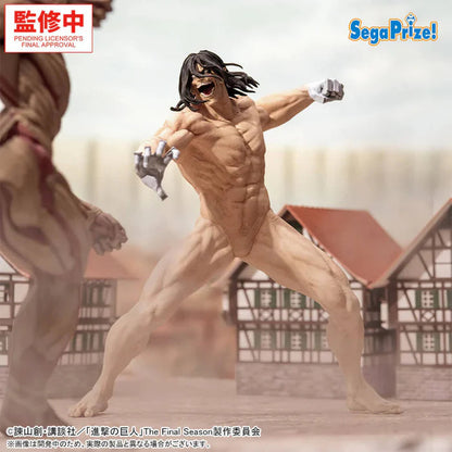 ATTACK ON TITAN – Figurine Eren Yeager Titan Ver. Gigantix Banpresto