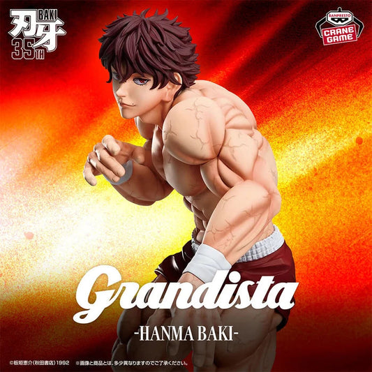 BAKI DOU – Figurine Baki Hanma Grandista Banpresto