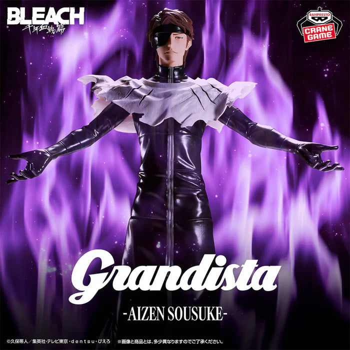 BLEACH – Figurine Aizen Sosuke Grandista Banpresto