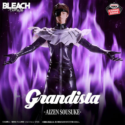 BLEACH – Figurine Aizen Sosuke Grandista Banpresto