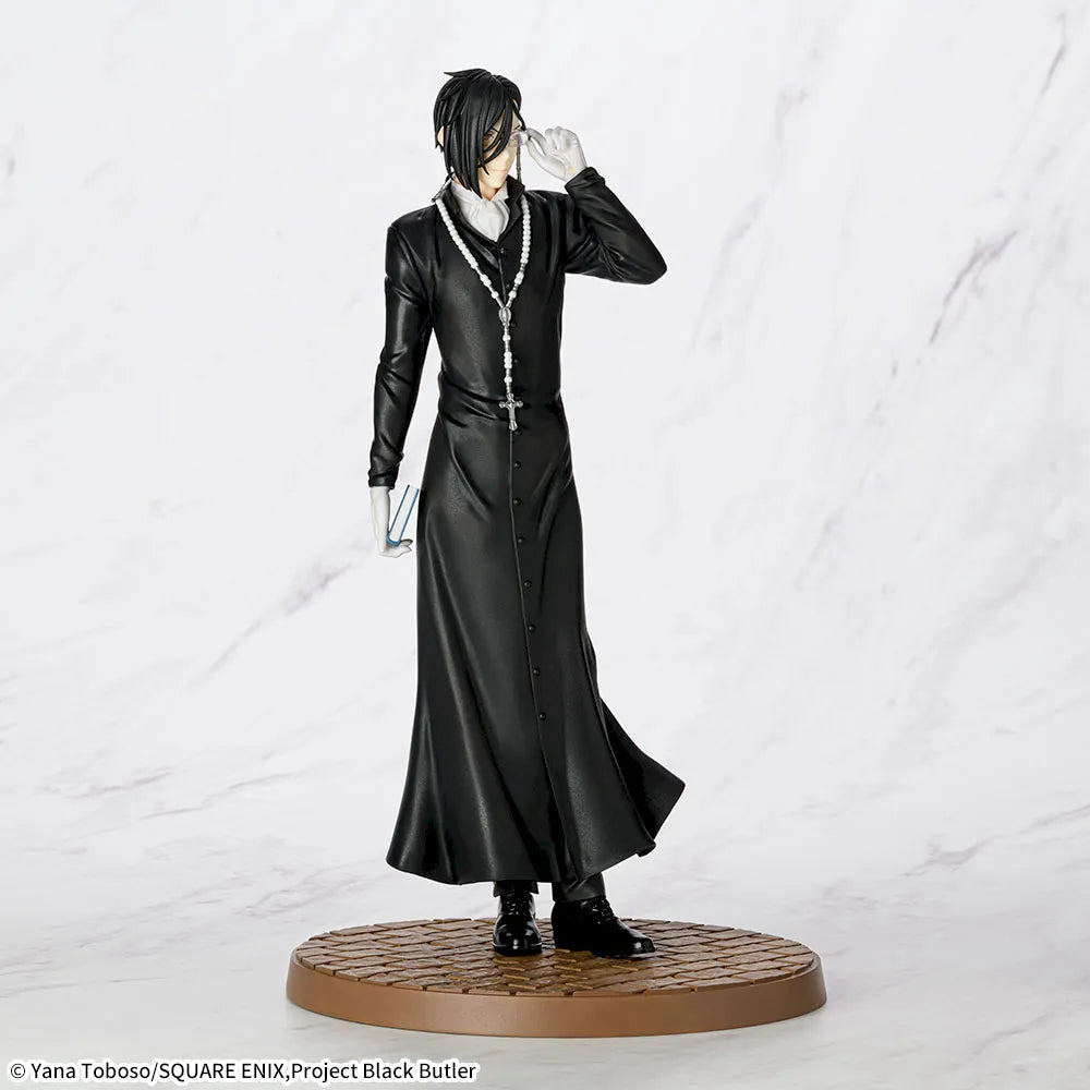 BLACK BUTLER – Figurine Sebastian Michaelis Boarding School Arc Luminasta SEGA