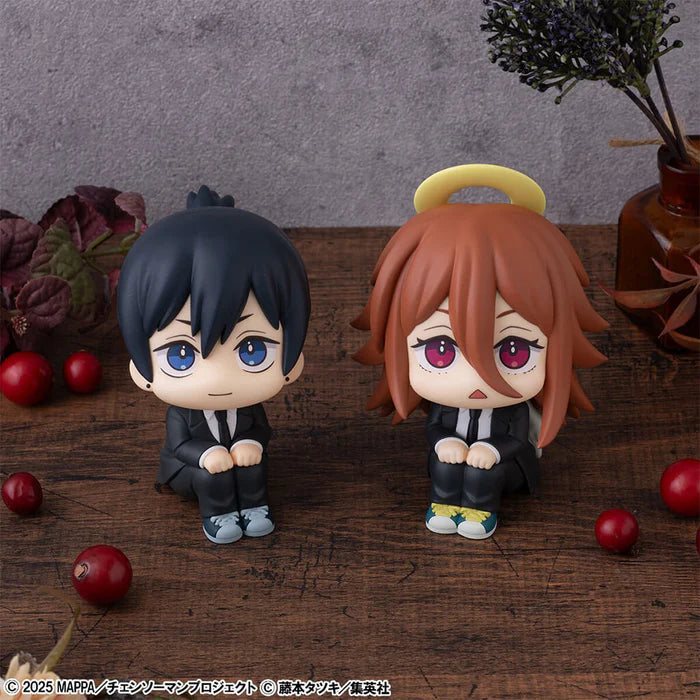 CHAINSAW MAN REZE ARC - FIGURINES AKI HAYAKAWA & ANGEL DEVIL (SMILING VER.) LIMITED EDITION LOOK UP MangaSphere