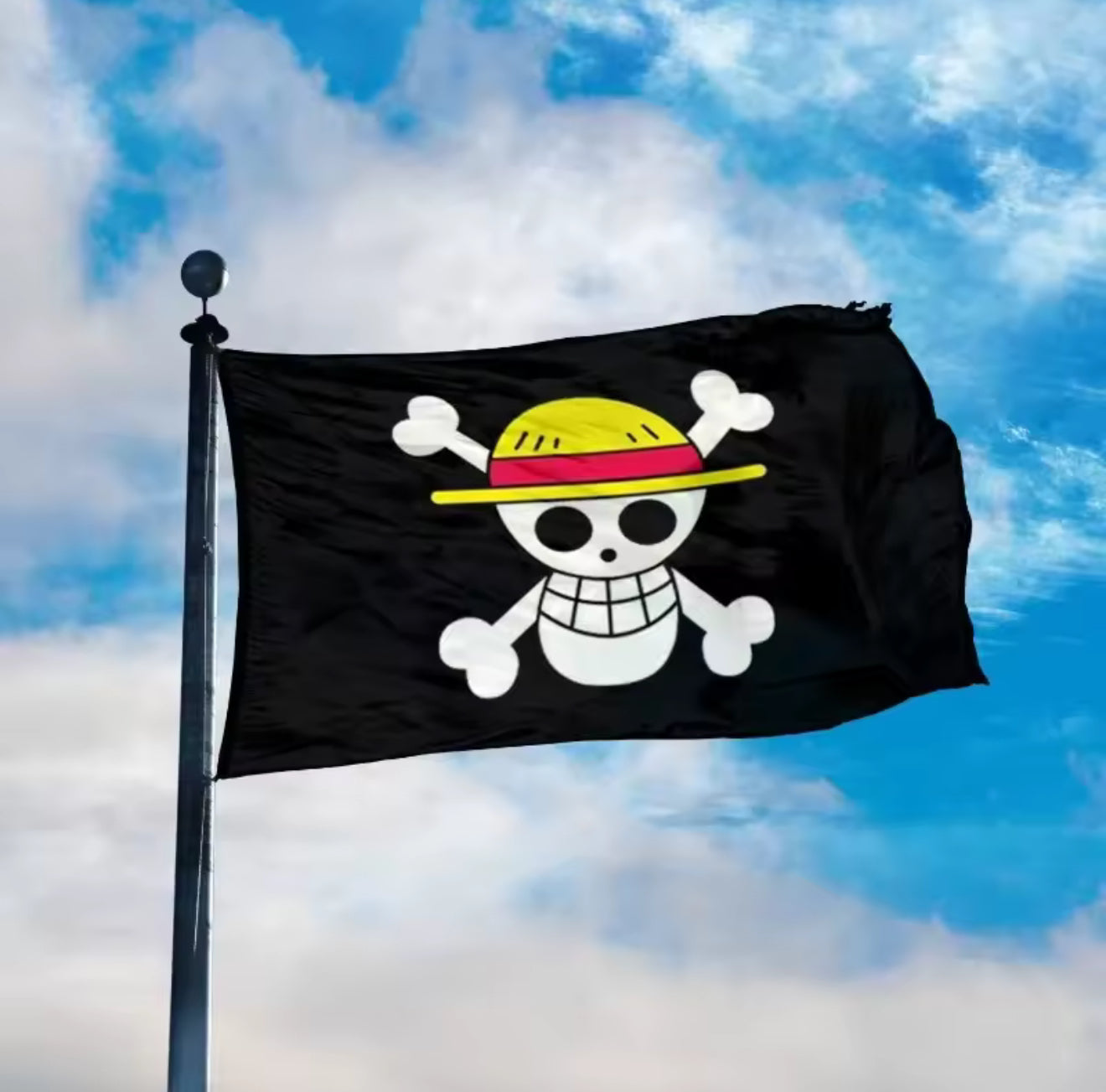 ONE PIECE – Drapeau Monkey D. Luffy | 90 × 150 cm