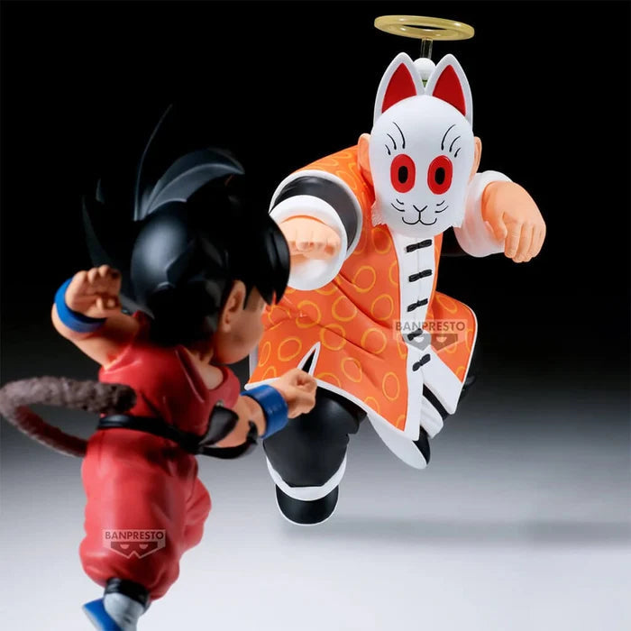 DRAGON BALL – Figurines Son Goku VS Grand-père Son Gohan MATCH MAKERS Bandai