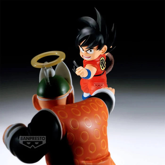 DRAGON BALL – Figurines Son Goku VS Grand-père Son Gohan MATCH MAKERS Bandai