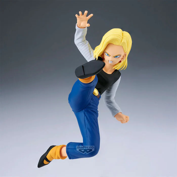 DRAGON BALL Z – Figurines Android 18 (C-18) & Mr. Satan (VS Mighty Mask) | Match Makers