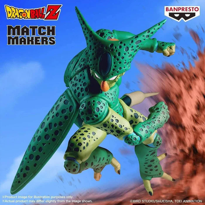 DRAGON BALL Z – Figurines Android 16 (C-16) VS Cell | Match Makers (PREC0) MangaSphere