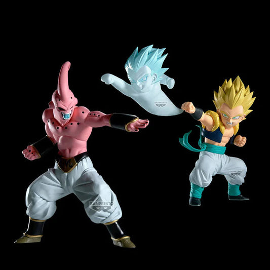DRAGON BALL Z – Figurines Majin Buu VS Gotenks SSJ Match Makers Banpresto