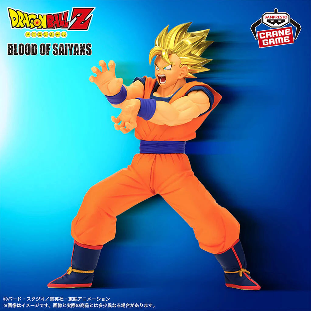 DRAGON BALL Z – Figurine Son Goku SSJ Blood of Saiyans Banpresto