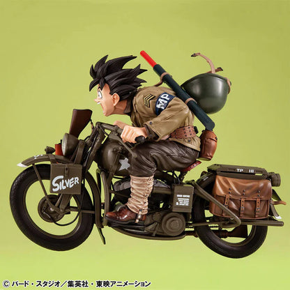 DRAGON BALL Z - FIGURINE SON GOKU & BIKE DESKTOP REAL McCOY EX MangaSphere