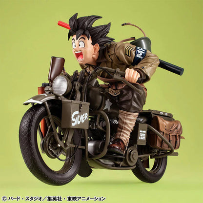 DRAGON BALL Z - FIGURINE SON GOKU & BIKE DESKTOP REAL McCOY EX MangaSphere