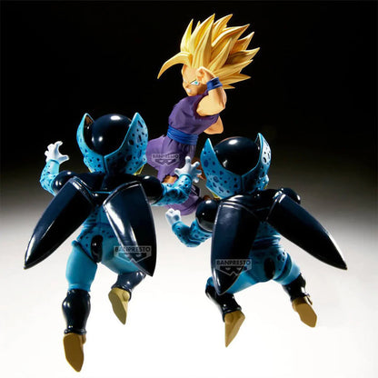 DRAGON BALL Z – Figurines Son Gohan SSJ2 VS Cell Junior (x2) Match Makers Banpresto