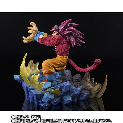 DRAGON BALL DAIMA – Figurine Super Saiyan 4 Son Goku | Figuarts ZERO – Super Fierce Battle MangaSphere
