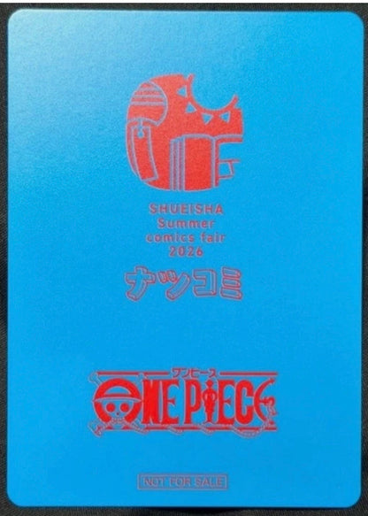 ONE PIECE – Carte Promo NatsuComi 2026 Metakira Eiichiro Oda Summer Comics Fair (Japon) MangaSphere
