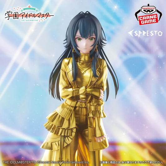 GAKUEN IDOLMASTER – Figurine Temari Tsukimura Stylish Pose Gold Shine Ver. ESPRESTO Bandai