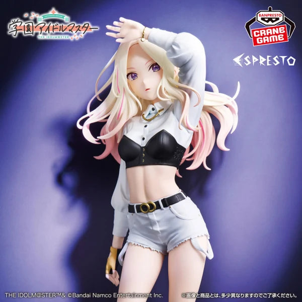 GAKUEN IDOLMASTER – Figurine Sena Juo ESPRESTO High Contrast Banpresto