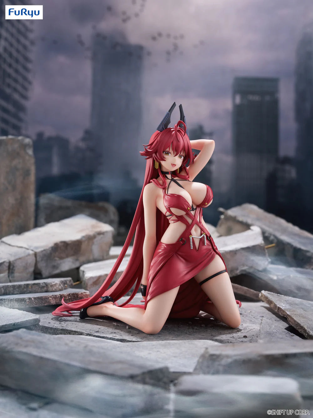 GODDESS OF VICTORY: NIKKE – Noodle Stopper Figure Red Hood | Nonsense Red MangaSphere