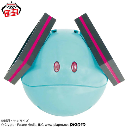 GUNDAM × HATSUNE MIKU – Figurine Energetic Hello Speaker Miku Ver. 45th Anniversary Banpresto