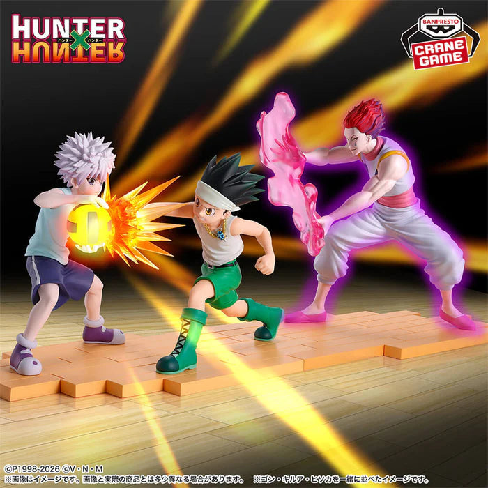 HUNTER x HUNTER - FIGURINES GON & KILLUA & HISOKA GREED ISLAND EDITION Banpresto