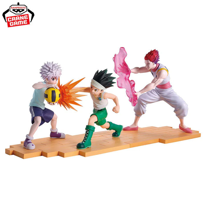 HUNTER x HUNTER - FIGURINES GON & KILLUA & HISOKA GREED ISLAND EDITION Banpresto