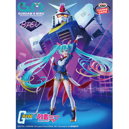 Hatsune Miku × Gundam – Figurine Hatsune Miku | Evolve – Banpresto (Collaboration) MangaSphere