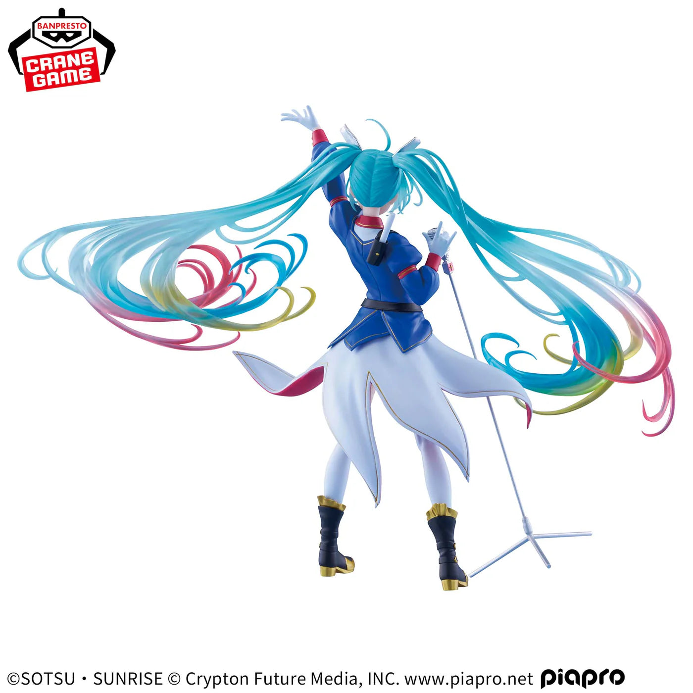 Hatsune Miku × Gundam – Figurine Hatsune Miku | Evolve – Banpresto (Collaboration) MangaSphere