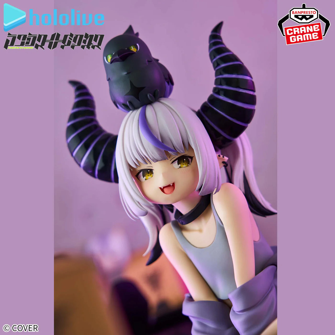 HOLOLIVE PRODUCTION – Figurine La+ Darknesss | Relaxtime