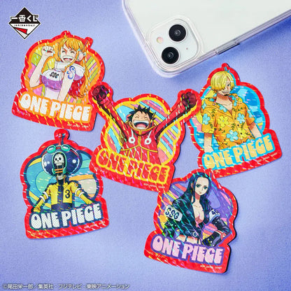 ICHIBAN KUJI ONE PIECE FUTURE ISLAND EGGHEAD - CLEAR FILE + STICKERS FULL SET LOT K MangaSphere