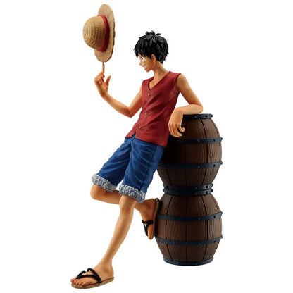 ICHIBAN KUJI ONE PIECE THE ROAD TO PIRATE KING - FIGURINE MONKEY D. LUFFY LOT A MangaSphere
