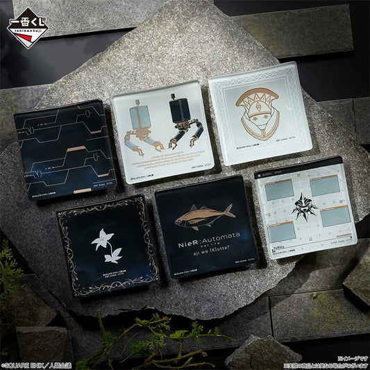 ICHIBAN KUJI NIER AUTOMATA VER 1.1A GLORY TO HUMANITY - CLEAR FILE FULL SET LOT H UNIVERS DE HEROS