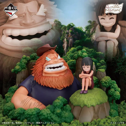 ICHIBAN KUJI ONE PIECE DRAMATIC MEMORIES - FIGURINE SAUL & NICO ROBIN LOT C