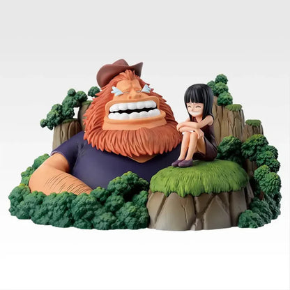 ICHIBAN KUJI ONE PIECE DRAMATIC MEMORIES - FIGURINE SAUL & NICO ROBIN LOT C