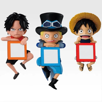ICHIBAN KUJI ONE PIECE DRAMATIC MEMORIES - FIGURINES CHIRARIN FRIENDS FULL SET LOT E