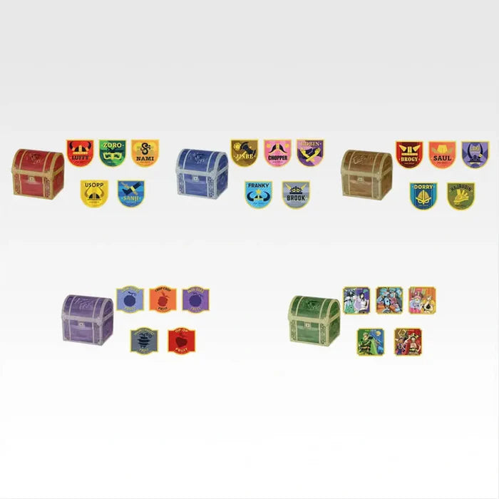 ONE PIECE – Treasure Chest Sticker Full Set Lot G | Ichiban Kuji Elbaf Arc GIANT BASH!! Vol.1 Bandai