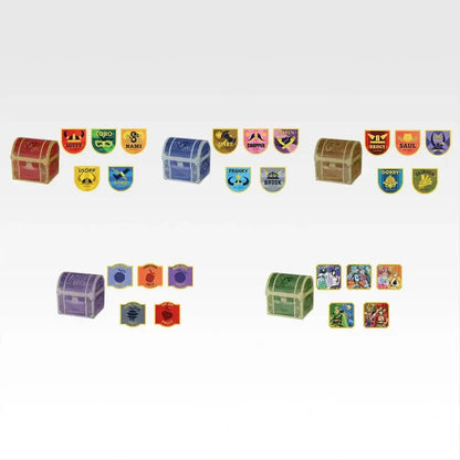 ONE PIECE – Treasure Chest Sticker Full Set Lot G | Ichiban Kuji Elbaf Arc GIANT BASH!! Vol.1 Bandai
