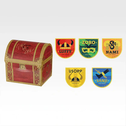 ONE PIECE – Treasure Chest Sticker Full Set Lot G | Ichiban Kuji Elbaf Arc GIANT BASH!! Vol.1 Bandai
