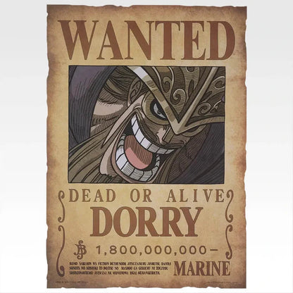 ONE PIECE – Wanted Poster Giant Vol.1 Full Set Lot J | Ichiban Kuji Elbaf Arc GIANT BASH!! Vol.1 Bandai
