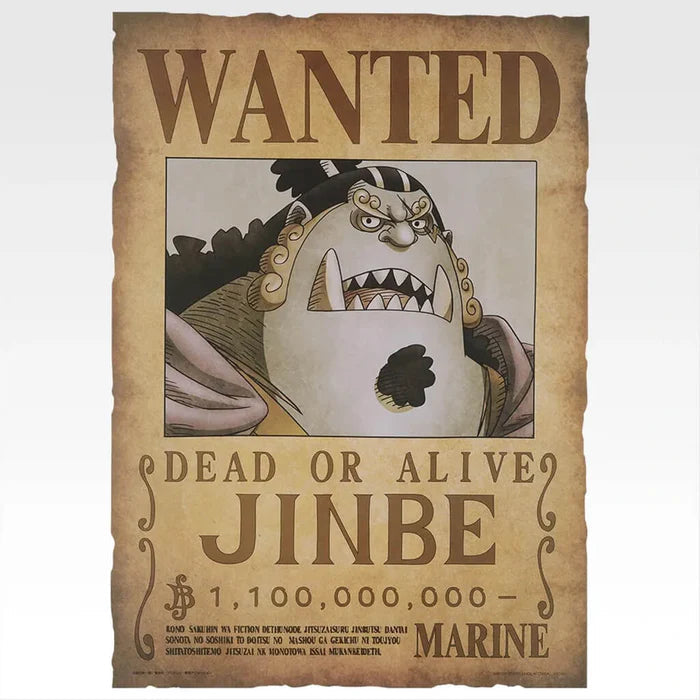 ONE PIECE – Wanted Poster Giant Vol.1 Full Set Lot J | Ichiban Kuji Elbaf Arc GIANT BASH!! Vol.1 Bandai