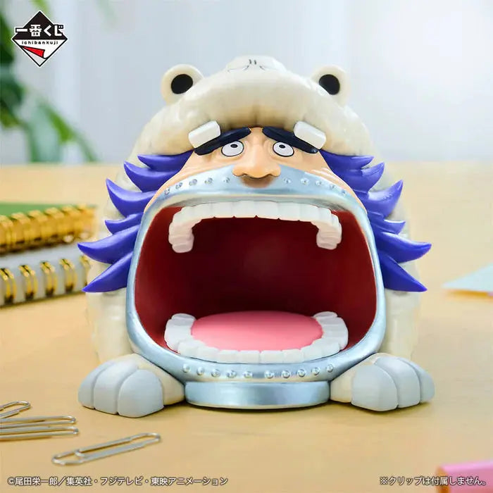 ICHIBAN KUJI ONE PIECE THE GREATEST BATTLE - FIGURINE WAPOL (CLIP HOLDER) LOT E UNIVERS DE HEROS