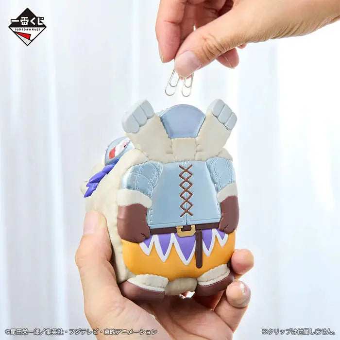 ICHIBAN KUJI ONE PIECE THE GREATEST BATTLE - FIGURINE WAPOL (CLIP HOLDER) LOT E UNIVERS DE HEROS