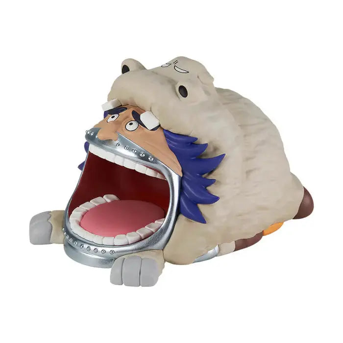 ICHIBAN KUJI ONE PIECE THE GREATEST BATTLE - FIGURINE WAPOL (CLIP HOLDER) LOT E UNIVERS DE HEROS