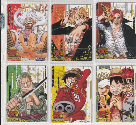 ONE PIECE – Weekly Shonen Jump 55th Anniversary Collection – Set Complet GEM MINT Scellé Bandai