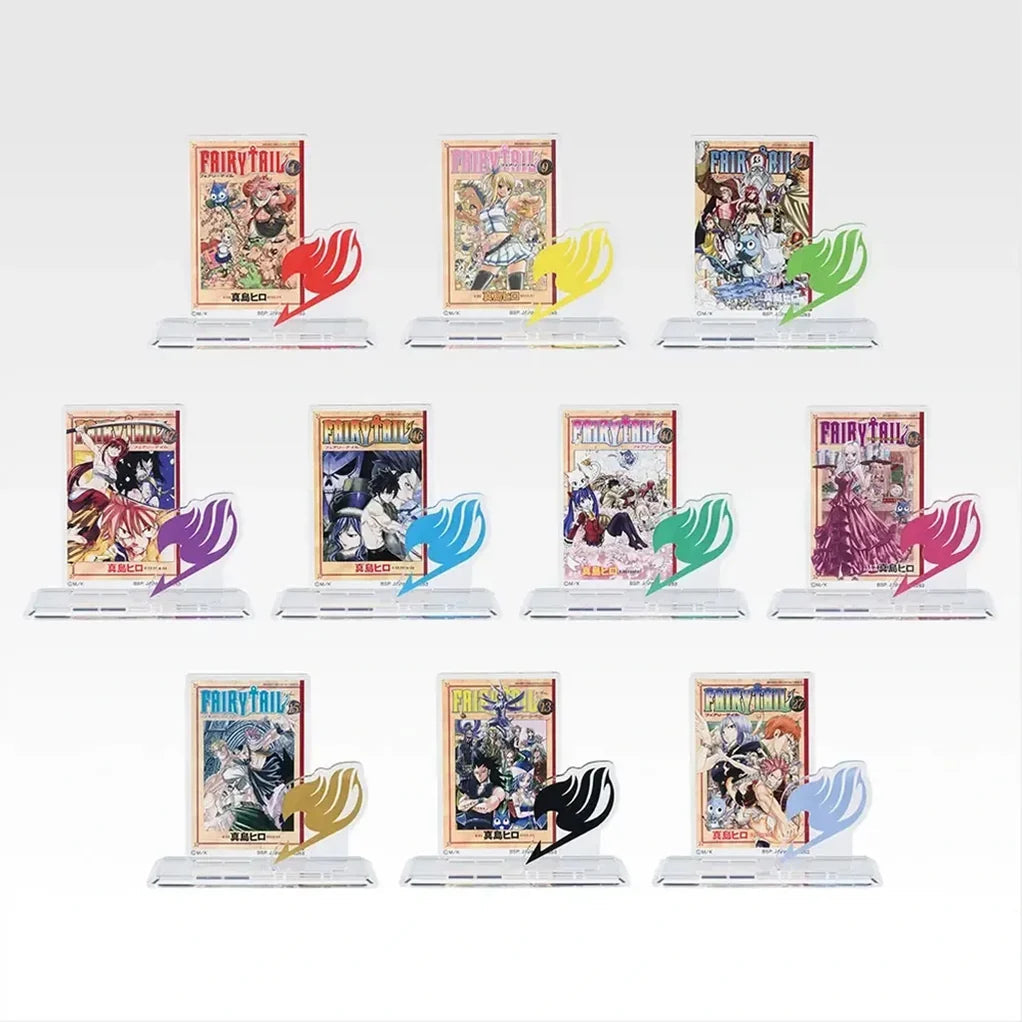ICHIBAN KUJI FAIRY TAIL 20TH ANNIVERSARY – Acrylic Stand Full Set Lot E Bandai