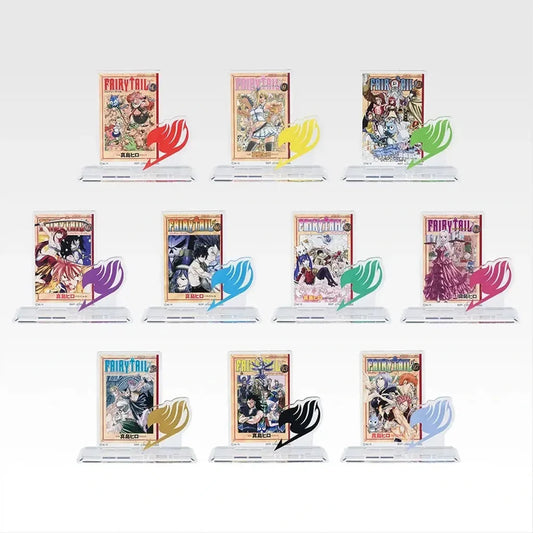 ICHIBAN KUJI FAIRY TAIL 20TH ANNIVERSARY – Acrylic Stand Full Set Lot E Bandai