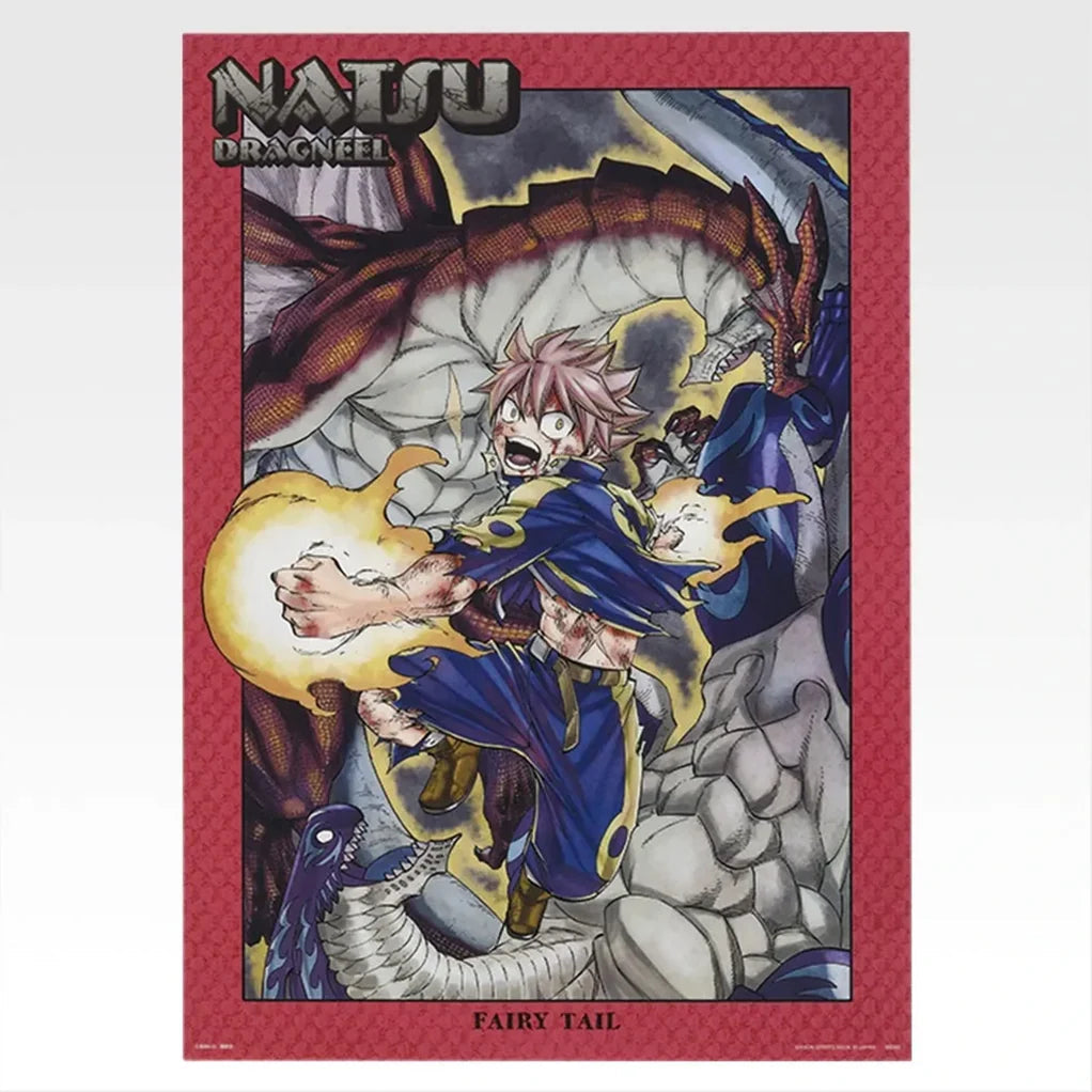 ICHIBAN KUJI FAIRY TAIL 20TH ANNIVERSARY – Clear Poster Full Set Lot F Bandai