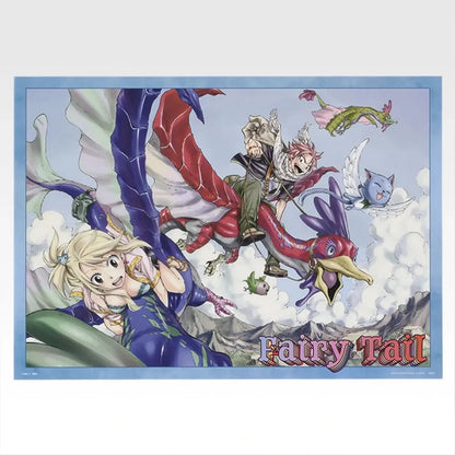 ICHIBAN KUJI FAIRY TAIL 20TH ANNIVERSARY – Clear Poster Full Set Lot F Bandai