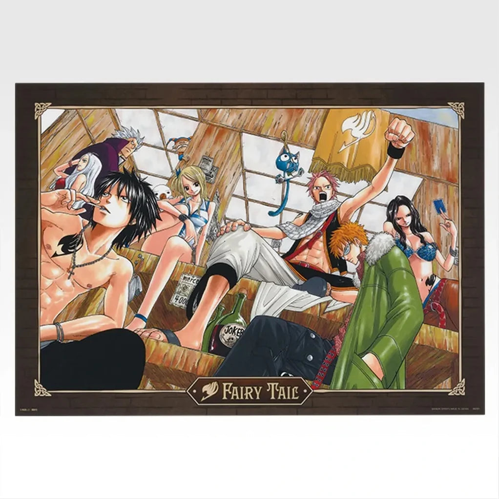 ICHIBAN KUJI FAIRY TAIL 20TH ANNIVERSARY – Clear Poster Full Set Lot F Bandai