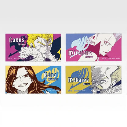 ICHIBAN KUJI FAIRY TAIL 20TH ANNIVERSARY – Stickers Full Set Lot G Bandai