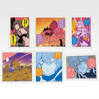ICHIBAN KUJI FAIRY TAIL 20TH ANNIVERSARY – Stickers Full Set Lot G Bandai